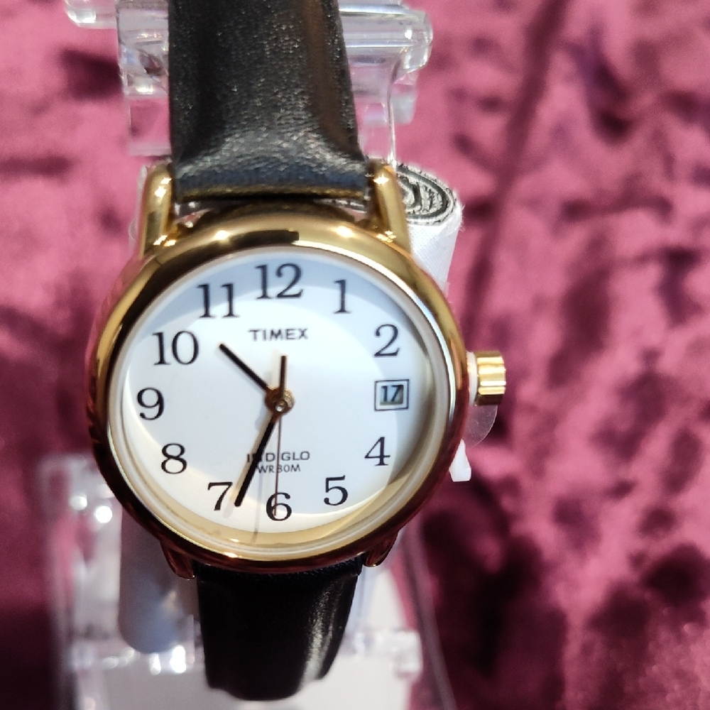 Timex Gold and Black Wristwatch